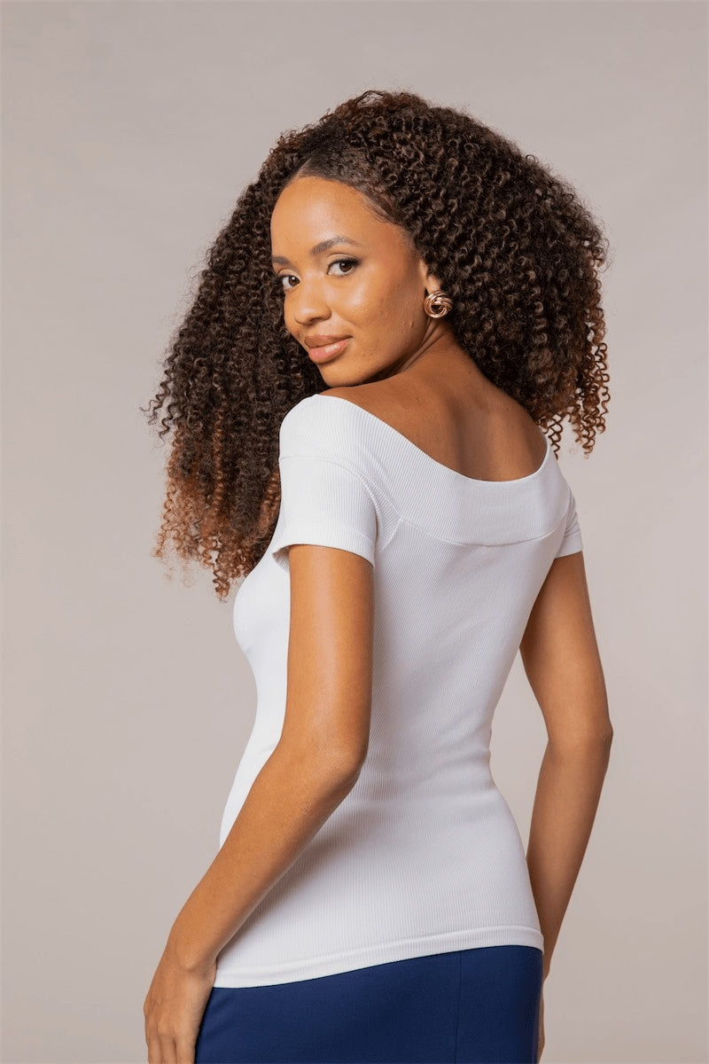 Blusa Ombro A Ombro Ribana Scala LD