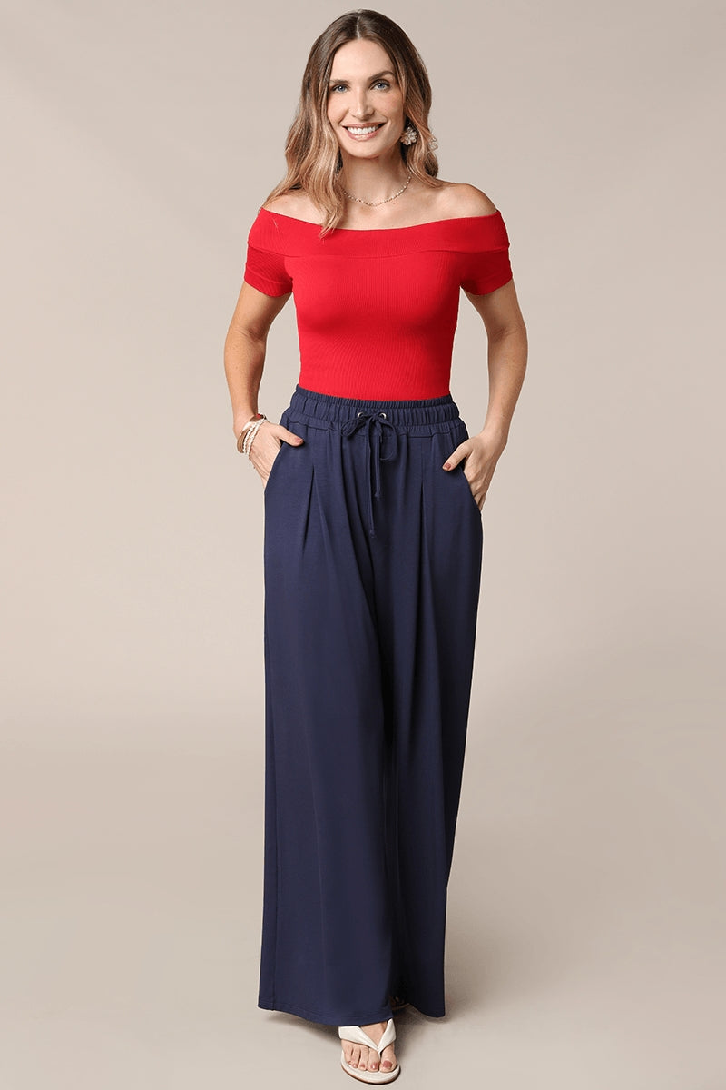 Blusa Ombro A Ombro Ribana Scala
