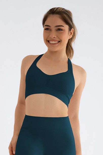 Top Decote Princesa Alças Fractal Persian Scala