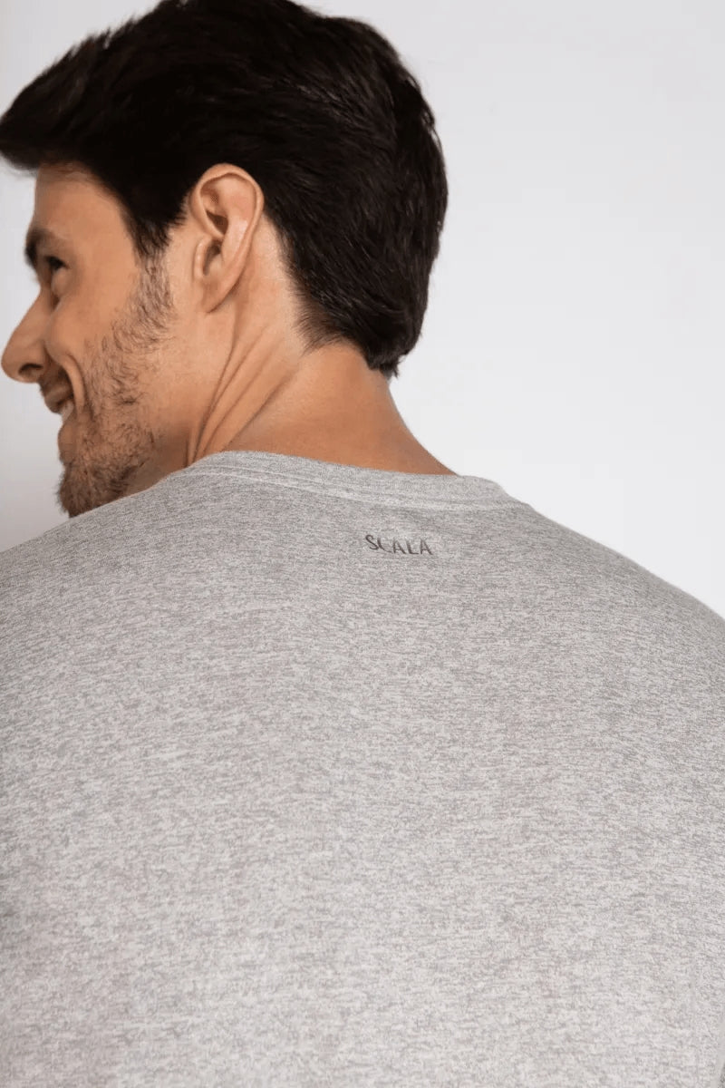 Camiseta Masculina Manga Curta Algodão Scala LD