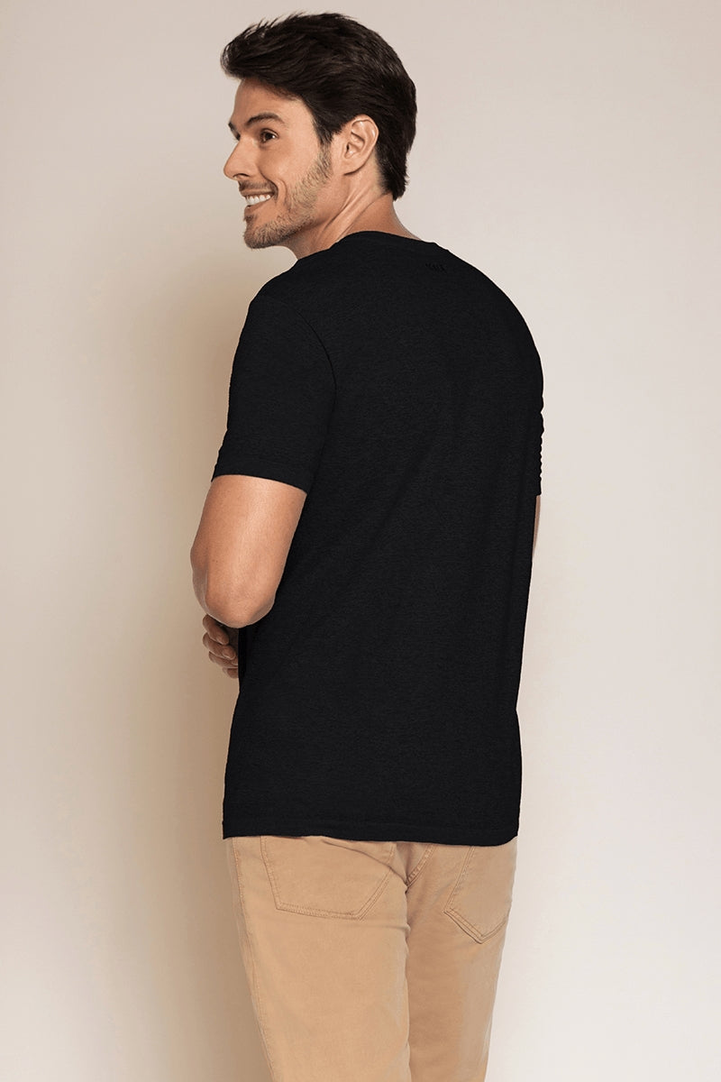 Camiseta Masculina Manga Curta Algodão Scala LD