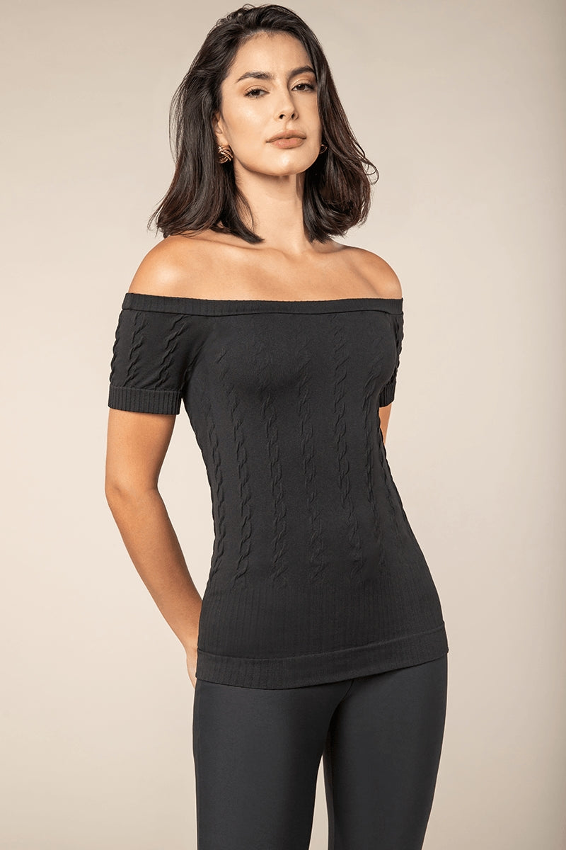 Blusa Ombro a Ombro Ondas Scala