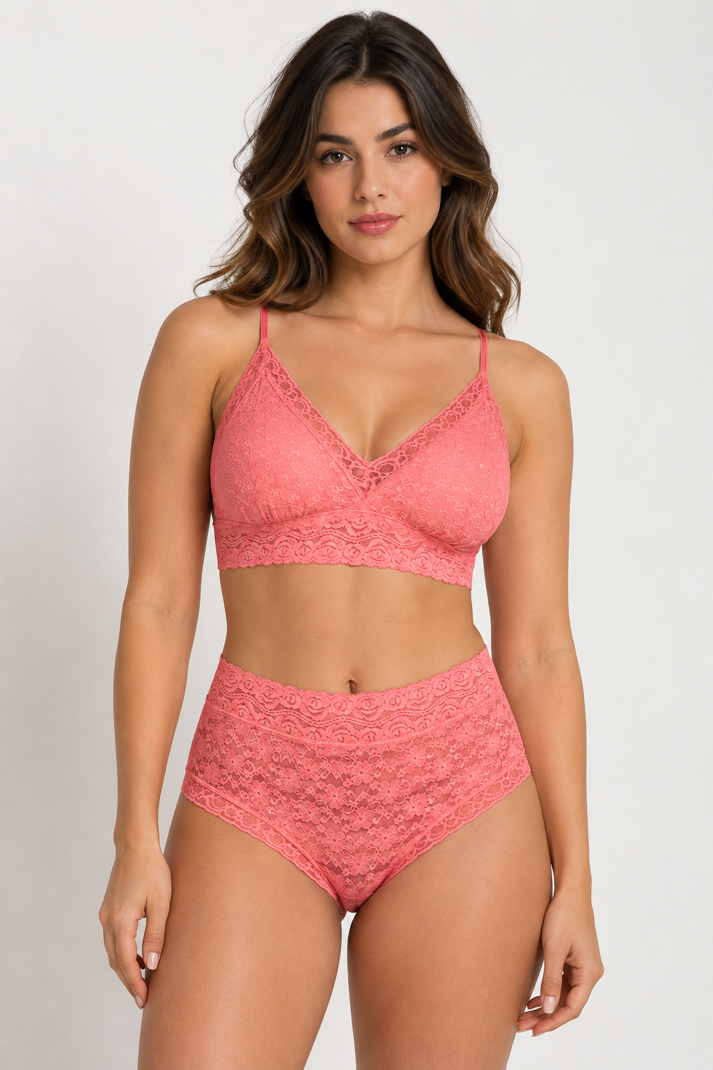 Calcinha Hot Pants Laise Fresh Coral Scala